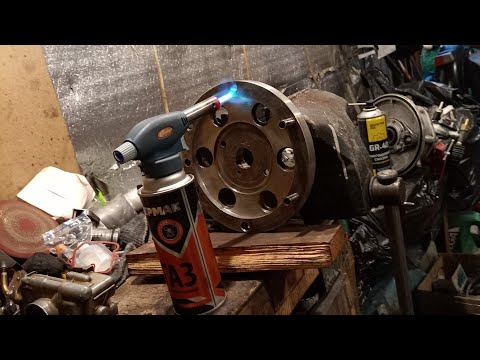 Видео: Облегченный маховик двигателя мотоцикла Днепр