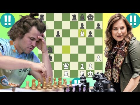 Видео: Карлсен сразится с Юдит Полгар в битве шахматных гениев