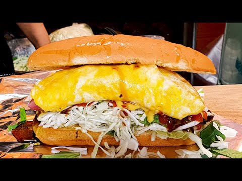 Видео: Безумно Дешёвая Корейская Еда! Бургер за $2, Шведский стол за $6, Лапша с черной фасолью за $3!