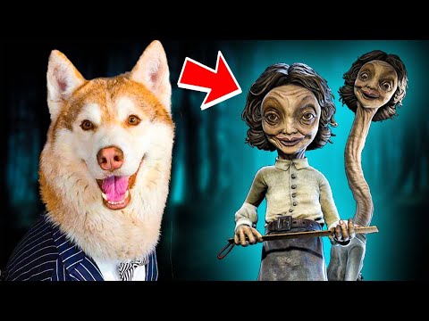 Видео: КАК ГРОХНУТЬ УЧИЛКУ МАЛЕНЬКИЕ КОШМАРЫ ?? Хаски Бублик Говорящая собака