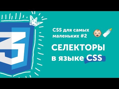 Видео: Селекторы в CSS 🔥 CSS для самых маленьких #2 | CSS selectors