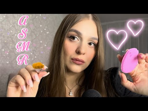 Видео: АСМР| Уход за твоим лицом 💞Шепот, Звуки рук| ASMR| Taking care of your face 💞