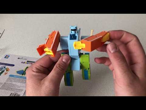 Видео: Трансботы lingvo zoo UVW EAGLEBOT transbot
