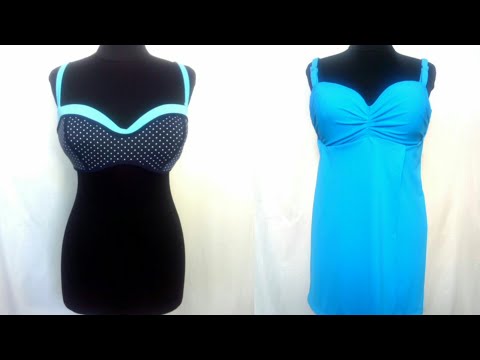 Видео: Как обновить старый купальник. Купальник танкини.