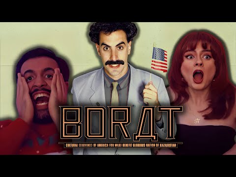 Видео: САМЫЙ СМЕШНОЙ ФИЛЬМ ВСЕХ ВРЕМЕН *БОРАТ* | Реакция на фильм | Смотрю впервые!!