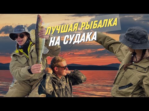 Видео: Дикий клев судака на Аргазинском водохранилище. Красоты нашего Урала. 