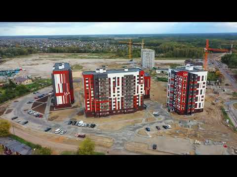 Видео: СТРОЙКА нового микрорайона  в Бресте , Карьерная #васькапилот 