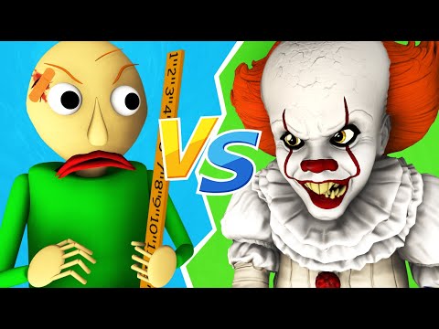 Видео: БАЛДИ vs ПЕННИВАЙЗ - ФИЛЬМ (3D Анимация Оно 2 Baldi's Basics Classic Remastered Хоррор Обновление)