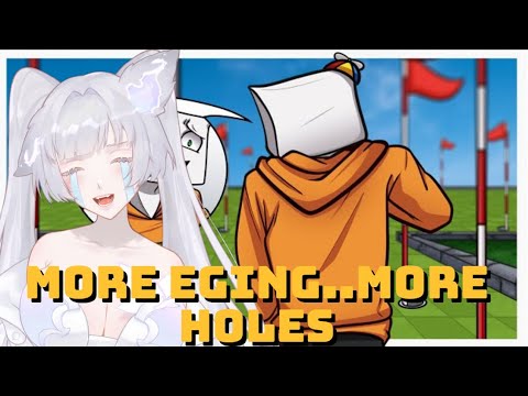 Видео: БОЛЬШЕ КРОМОК... БОЛЬШЕ ЛУНОК... | Smii7y 100-луночный гольф | Реакция Vtuber