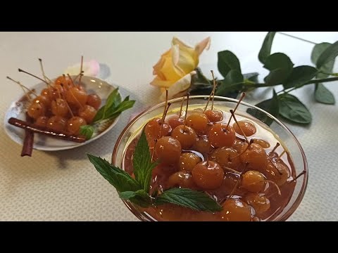 Видео: "Райские яблочки", "ранетки" и ароматное варенье из них!