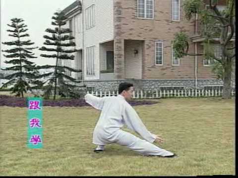 Видео: Тайцзи 24 формы. Вид со спины. Учебный фильм из Шаолиня. Tai Chi The 24 Forms Back View