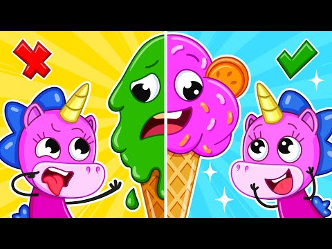 Видео: Что Случилось с Моим Мороженым?! | Веселые и Развивающие Детские Мультики 🍧😋 | Крошка Мими🦄