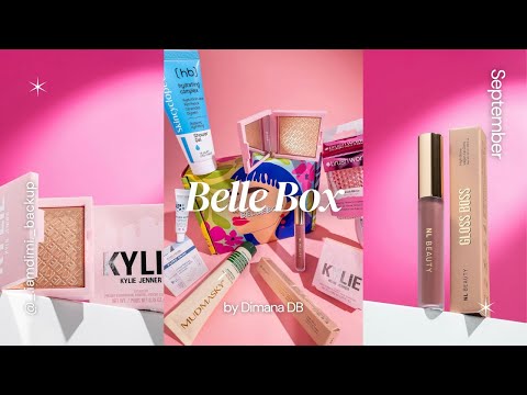 Видео: Belle box September🎀/Харесвам ли хайлайтъра на Kylie cosmetics?🤔