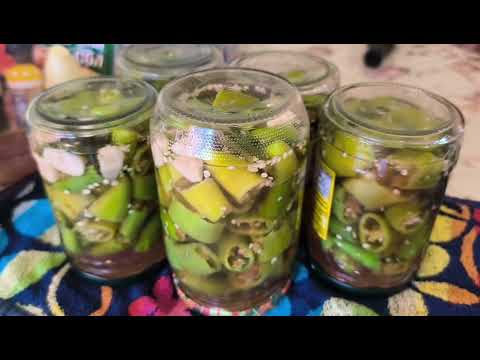 Видео: Мариновани люти чушки, рибки #зимнина 