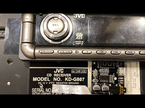 Видео: Блютуз в JVC KD-G807