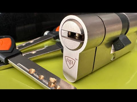 Видео: Цилиндр RB-Locks D7R обзор плюс вскрытие/#bur  +380933763773