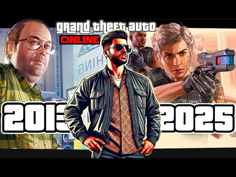 Видео: Краткая история GTA ONLINE // Все обновления Grand Theft Auto Online // Что доступно в 2025 году