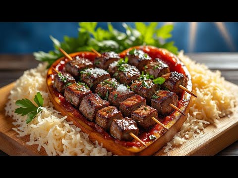 Видео: Казан кебаб с сердцем.