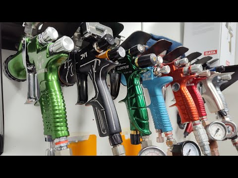 Видео: Мои краскопульты для ежедневного использования