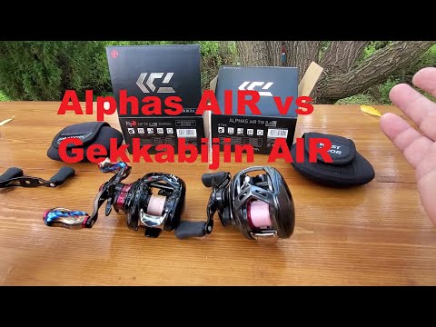 Видео: Daiwa Alphas AIR TW vs Daiwa Gekkabijin AIR TW. Сравнение и обзор.