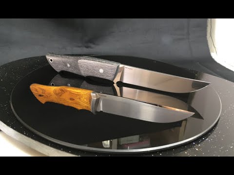 Видео: Ножи из s125v и м 398