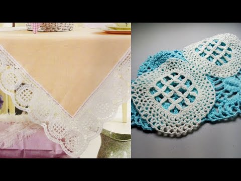 Видео: Очень красиво  КАЙМА для ПЛАТЬЯ  СКАТЕРТИ