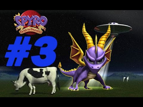 Видео: Прохождение Spyro: Enter the Dragonfly (HD, перевод) - #3 - Нашествие космических риптоков