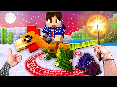 Видео: ЭКСТРЕМАЛЬНАЯ БИТВА С ВАСИЛИСКОМ! МАГИЯ В МАЙНКРАФТ