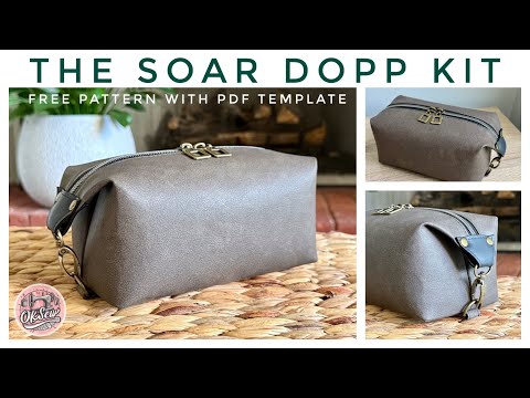 Видео: (Бесплатный) набор SOAR Dopp от OKSew — пошаговое видеоруководство с шаблоном выкройки в формате PDF