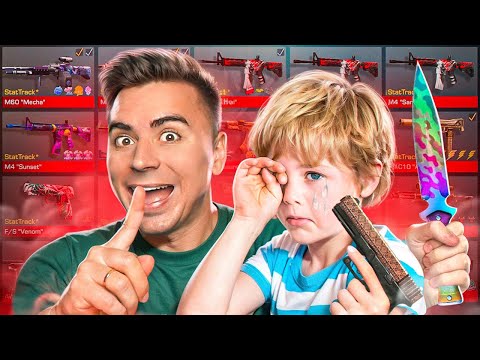 Видео: ОН ЗАПЛАКАЛ ОТ ПЛОХОЙ ПРОКАЧКИ😭 А ПОТОМ Я КУПИЛ ЕМУ ВСЕ!