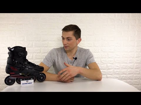 Видео: Обзор роликов Flying Eagle F4 Raven (Roller Shop)