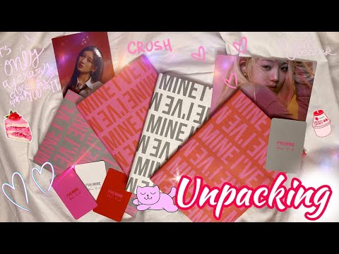 Видео: 😼Распаковка альбомов IVE " I've MINE " / Unpacking the album IVE "I've MINE"😼