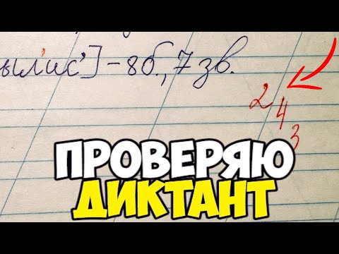 Видео: Проверяю контрольный диктант по русскому языку 2 класс. ОПЯТЬ ДВОЙКА?