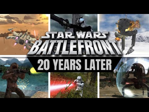Видео: Осталась ли Battlefront 1 такой же хорошей 20 лет спустя?