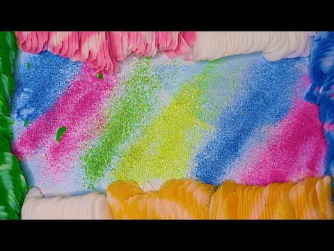 Видео: ASMR/ Хруст цветного мыла № 13/Crunch of colored soap №13