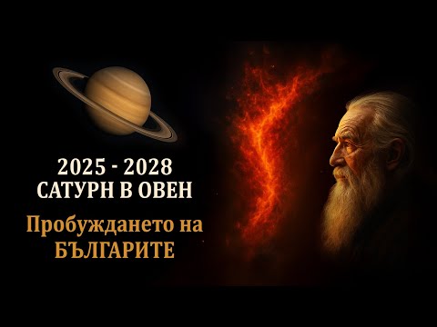 Видео: Сатурн в Овен 2025 – 2028: Първообраз, Памет и Духовно Възраждане