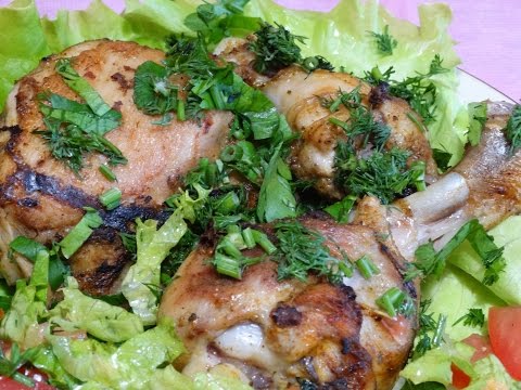 Видео: Курица Жареная. Без Масла. По технологии АМС.