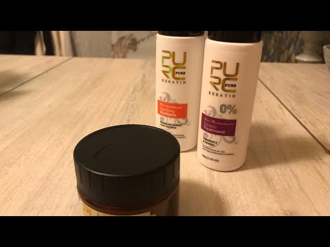 Видео: Кератин с Алиэкспресс. Выпрямление.