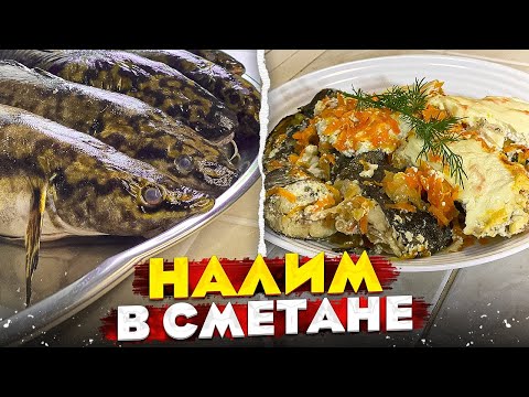Видео: НАЛИМ в СМЕТАНЕ  / ГОТОВИМ "РЫБУ-ОБОРОТНЯ"