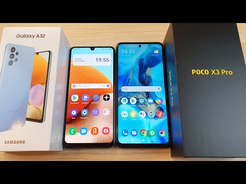 Видео: SAMSUNG GALAXY A32 VS POCO X3 PRO - ЧТО ВЫБРАТЬ? ПОЛНОЕ СРАВНЕНИЕ!