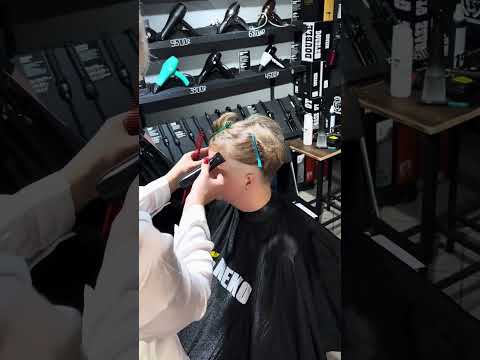 Видео: Креативная челка