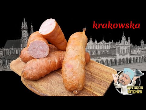 Видео: Рецепт Краковской колбасы – Как приготовить польскую колбасу