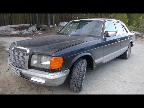 Видео: Мерседес 126 с двигателем М 123 2,5 ,замер разгона до 100 ,часть № 1.