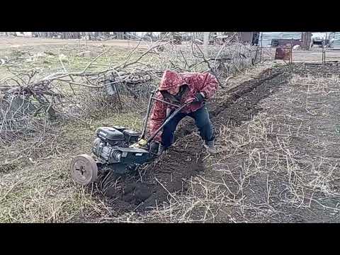 Видео: Осенняя пахота Мотоблоки.