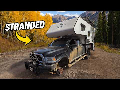 Видео: Это могло закончиться плохо — поломка кемпера вдали от цивилизации