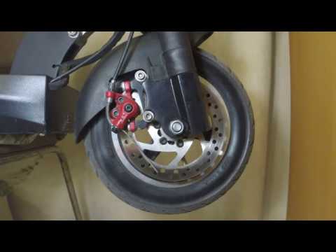 Видео: #10 Электросамокат Kugoo M4. Тормоза.