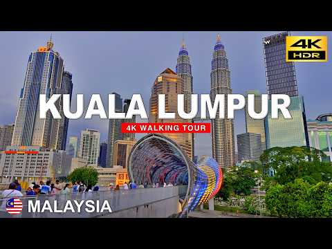 Видео: Куала-Лумпур – От Исторического Центра KL до KLCC и Букит Бинтанг | Малайзия 🇲🇾 Май 2025 [4K HDR]
