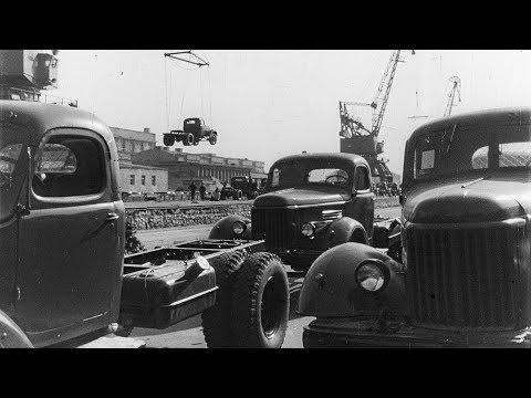 Видео: Механизированная погрузка автомобилей