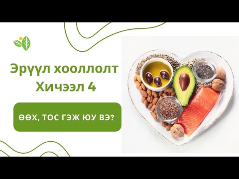 Видео: ӨӨХ ТОС | Макро тэжээл 2 | Эрүүл хооллолтын хичээл 4