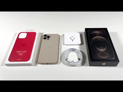 Видео: Распаковка iPhone 12 Pro: золото!